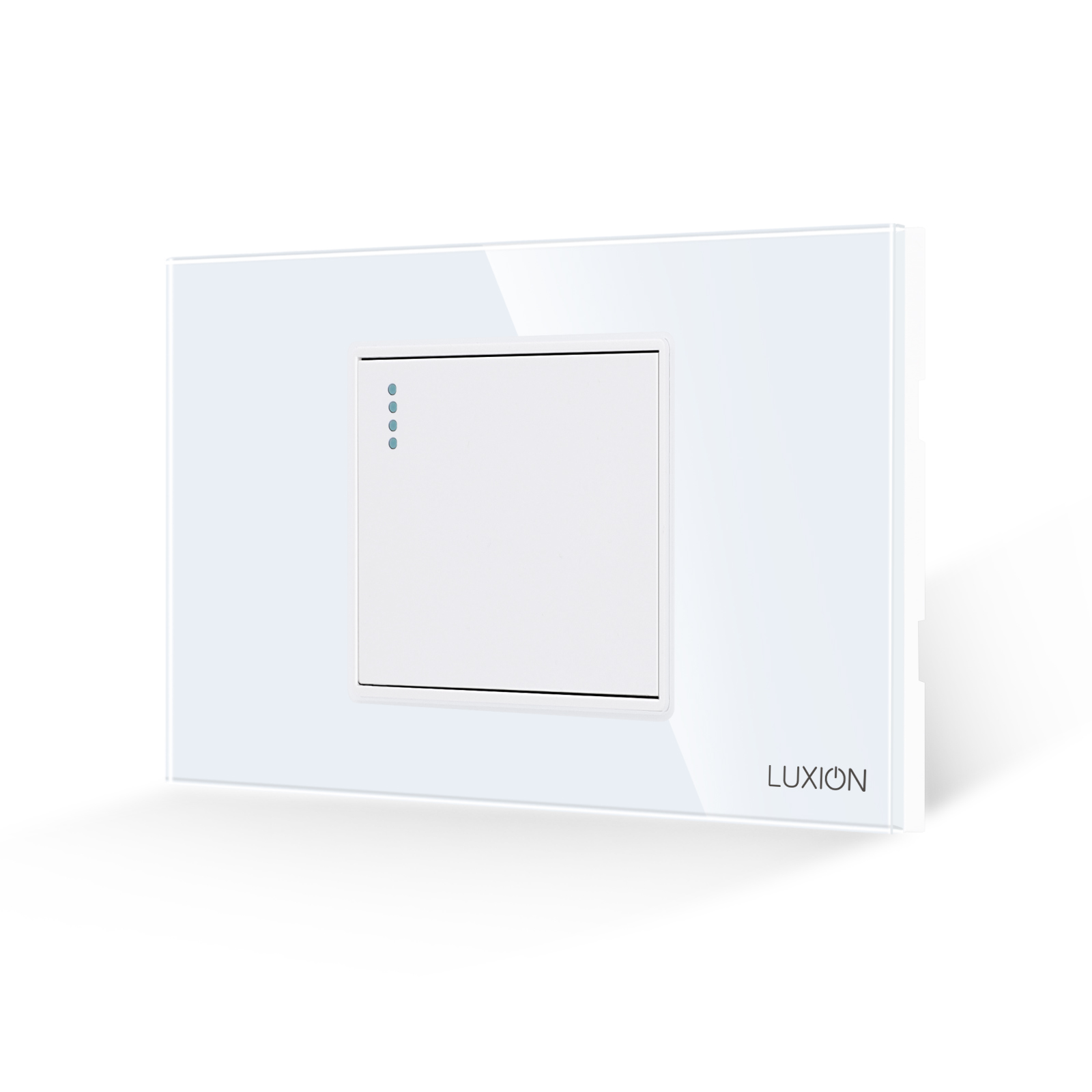 Intrerupator Simplu Mecanic LUXION cu Rama din Sticla, IP44