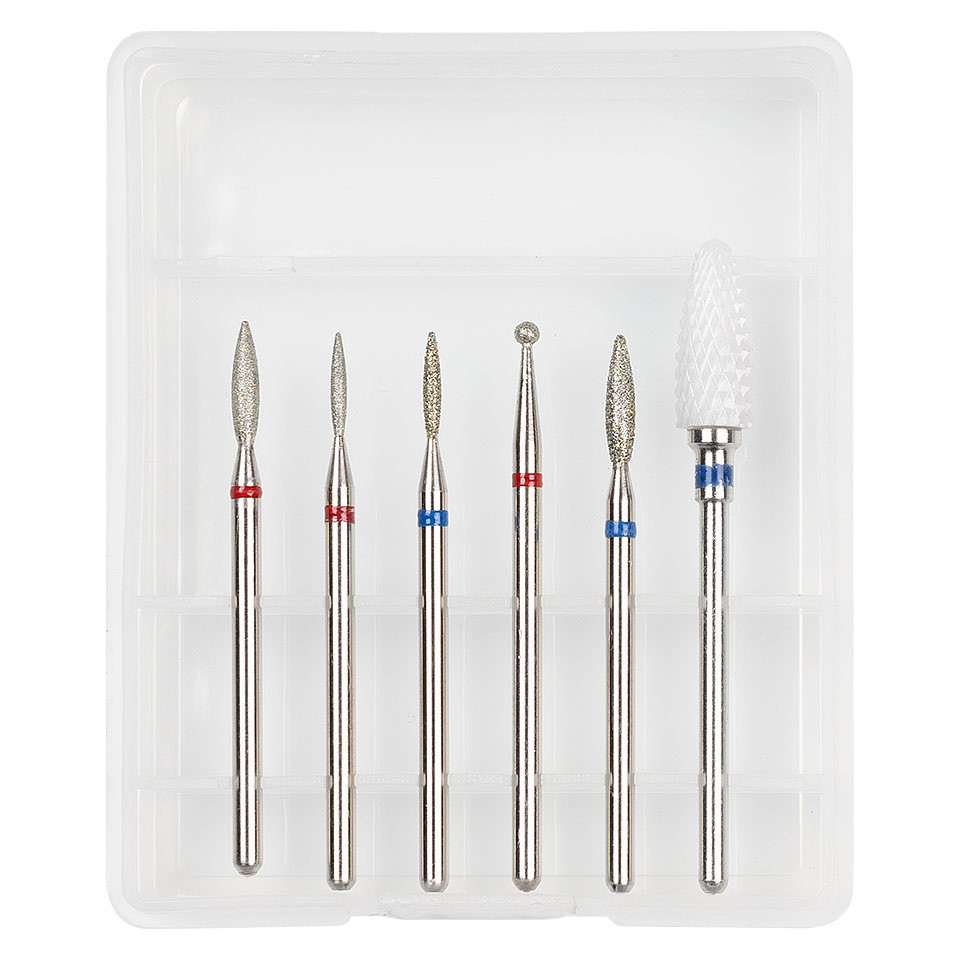 Set 6 Capete Freza Unghii LUXORISE #04