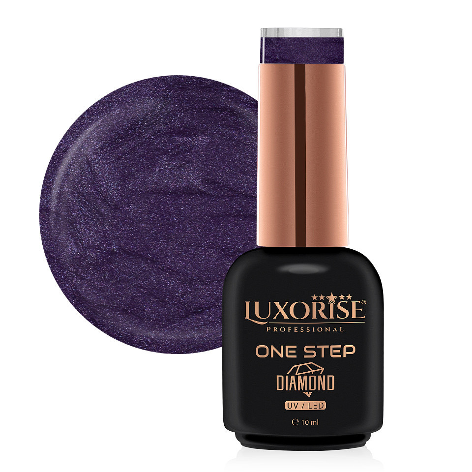 Oja Semipermanenta One Step Diamond LUXORISE Grape Glaze 10ml
