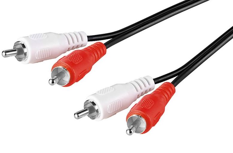 Goobay Cablu RCA 5m Sunet Clar - 2 Bucăți