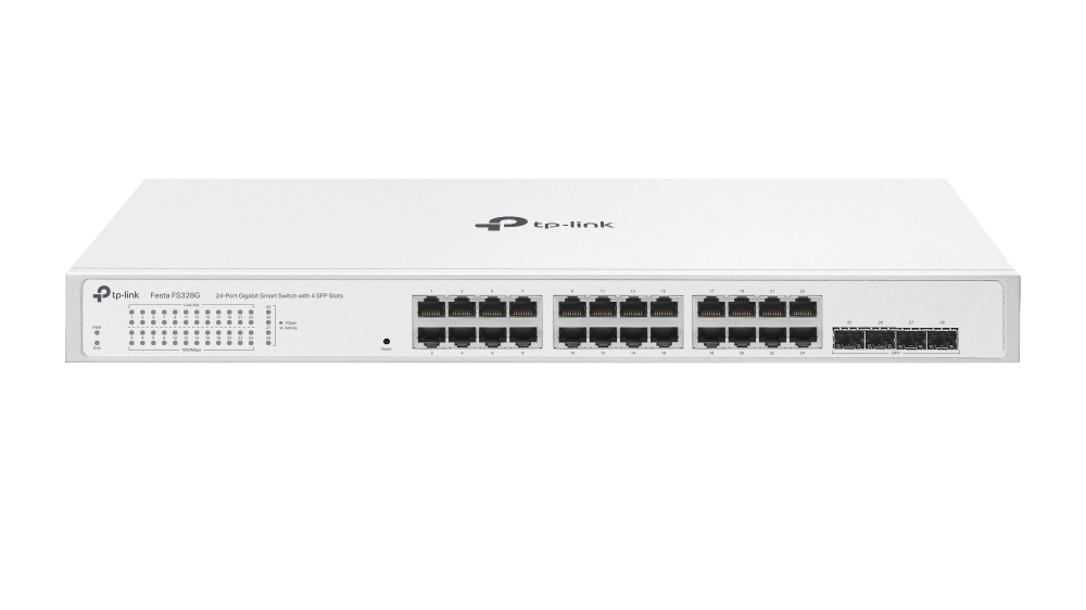 Switch TP-Link FS328G 24 Porturi Gigabit Fanless