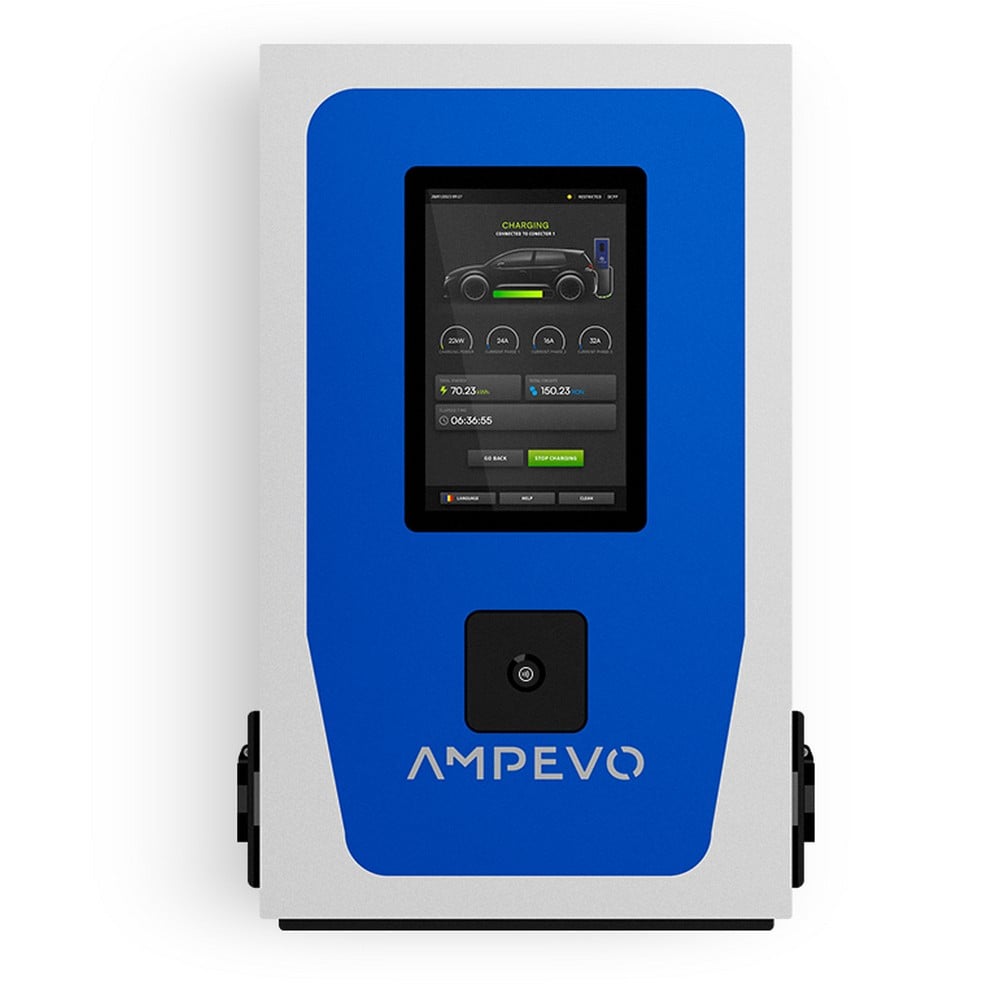 Ampevo GS344T2D - Stație Încărcare 44kW