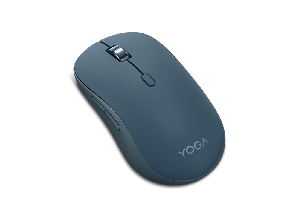 Mouse Silentios Bluetooth Lenovo Yoga 4000DPI - Turcoaz - imagine 3