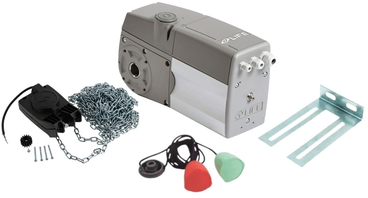 Kit Automatizare Ușă Garaj Industrială Life VIS-KIT, 450 W