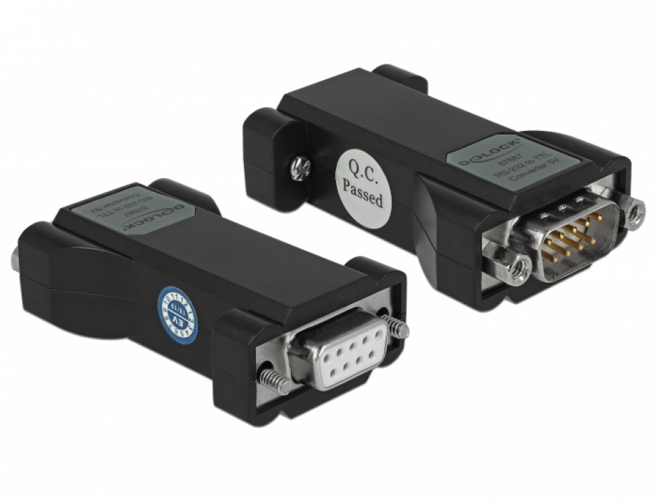 Delock 87687 Convertor RS-232 la TTL 5V cu protecție ESD