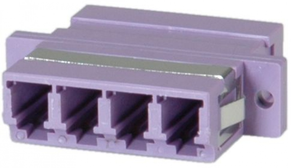 Adaptor Fibra LC-LC OM4 Value Cvadruplu