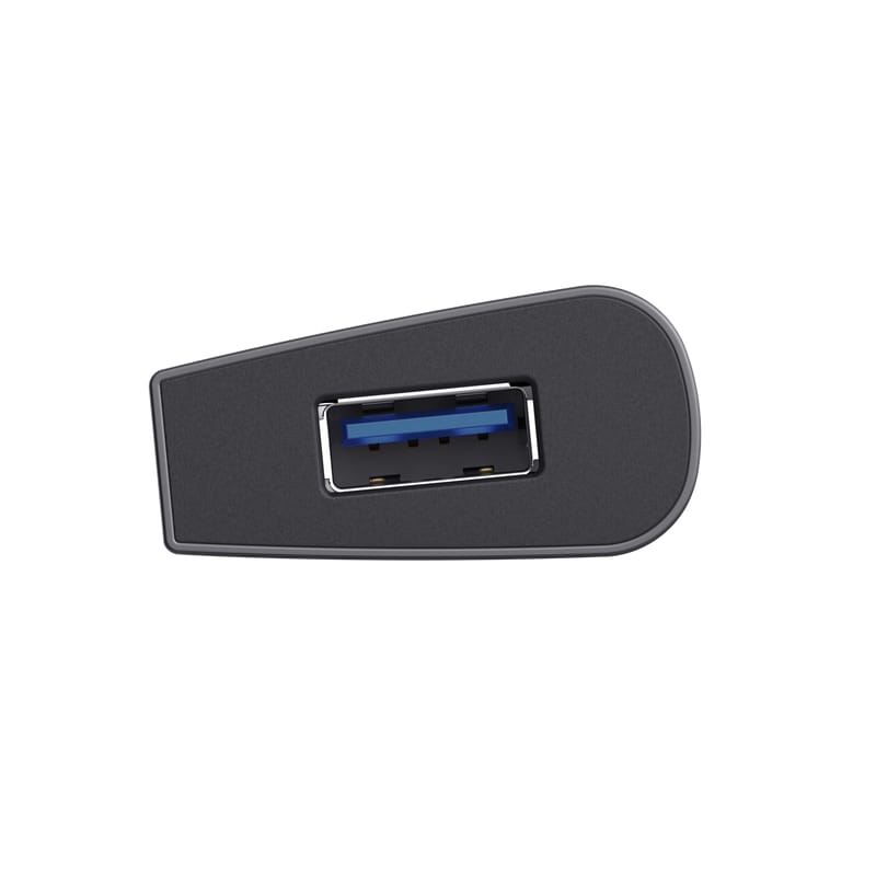 Hub USB Trust Halyx 7 Porturi USB 3.2 Aluminiu Gri - imagine 8