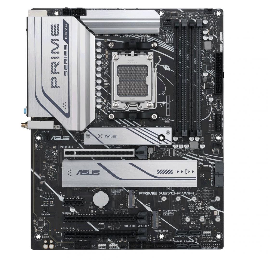 Placă de Bază ASUS PRIME X670-P WIFI AM5 | Performanță Premium - imagine 6