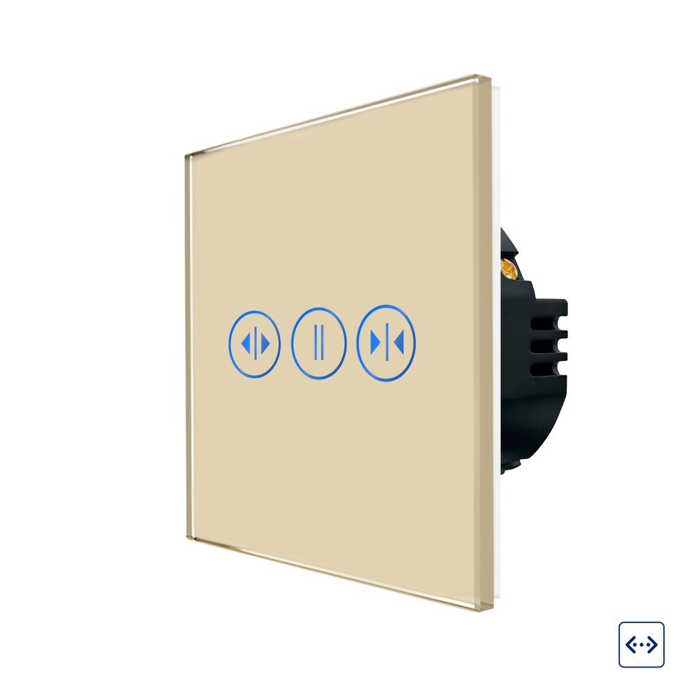 Intrerupator Wi-Fi Draperie Touch LUXION, Sticla - imagine 9