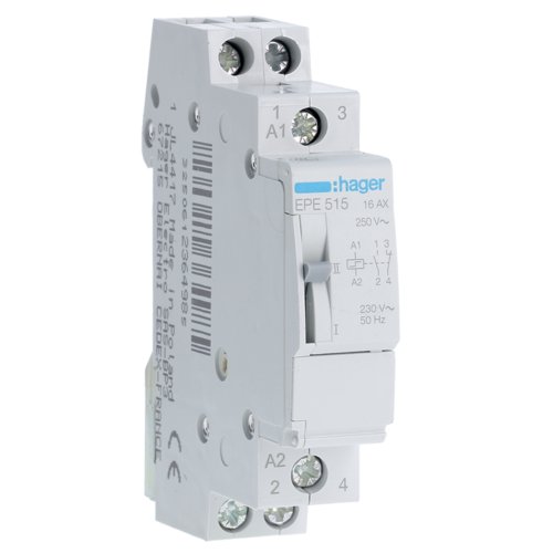 Teleruptor Hager EPE515, 1NO/1NC, 16A
