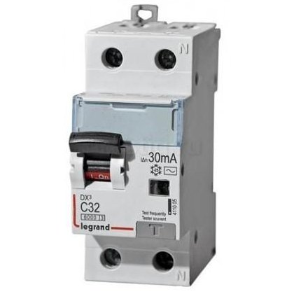 Disjunctor Dif. 1P+N 32A Legrand