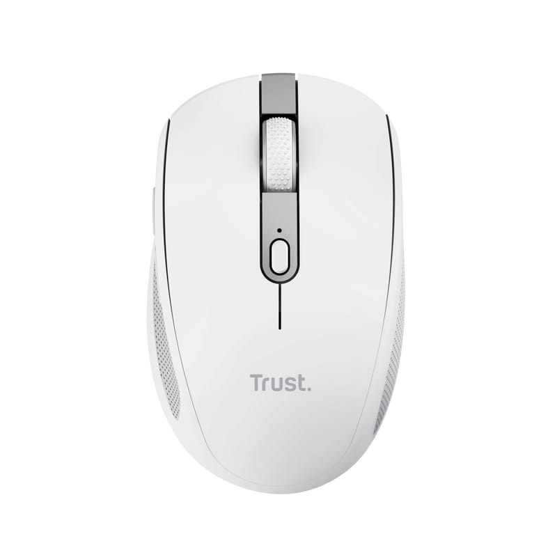 Mouse Trust Ozaa Compact 3200 DPI USB-A/C Alb - imagine 6