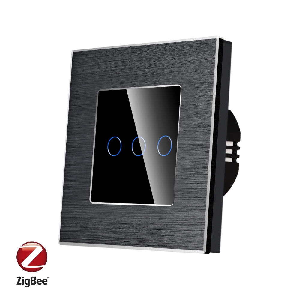 Întrerupător Touch Triplu ZigBee Luxion - imagine 5