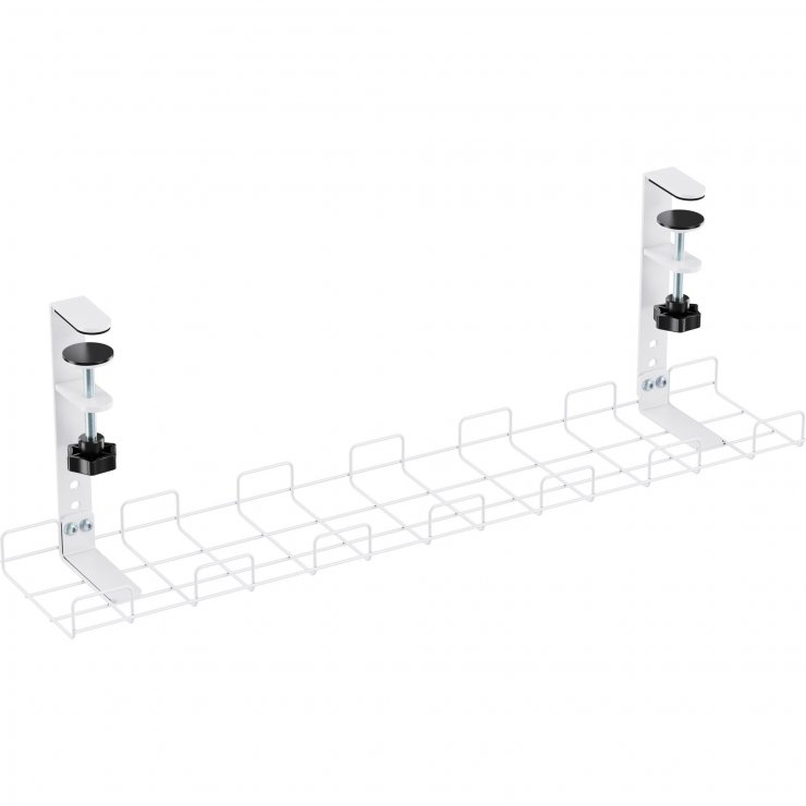 Organizator cabluri InLine Alb, 0.6m, Montare Rapidă