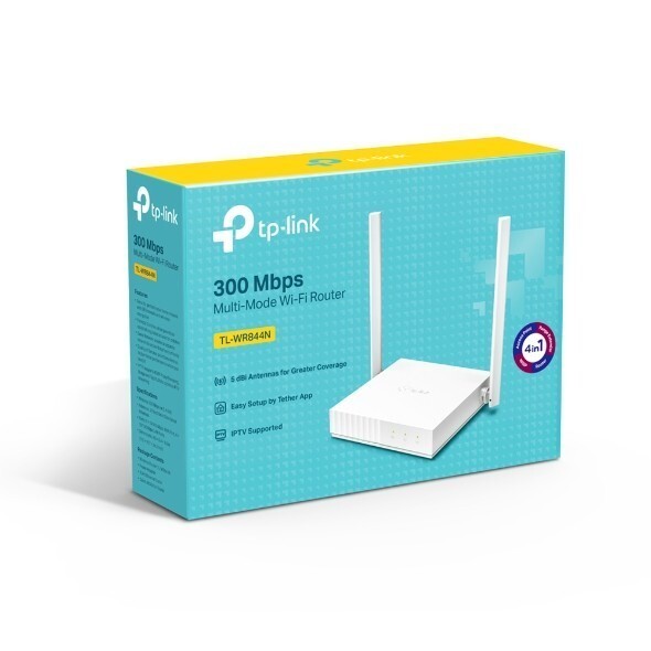 Router Wireless TP-Link TL-WR844N Wi-Fi 4 300Mbps - imagine 2