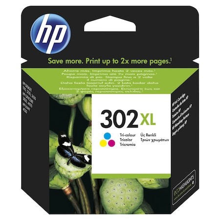 Cartuș HP 302XL Color Original pentru DeskJet 2130/3639