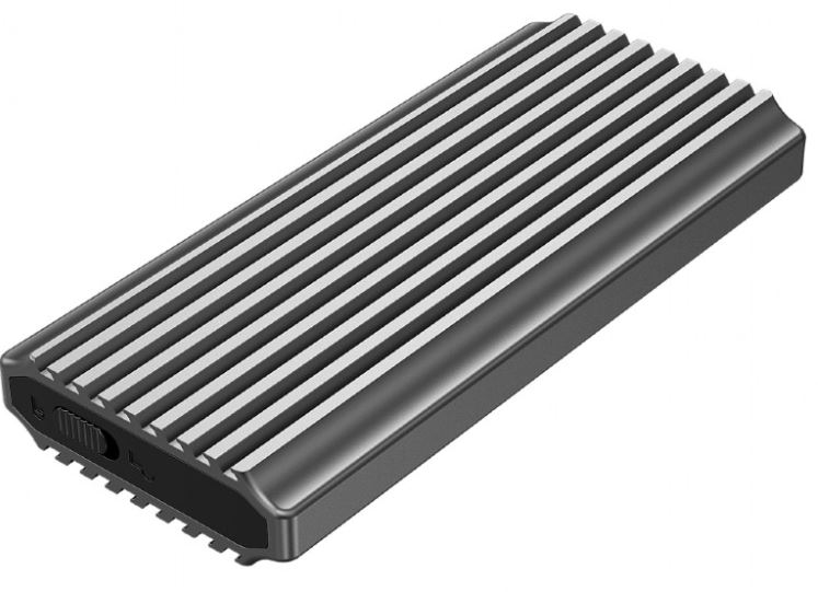 Rack Extern SSD M.2 Gembird USB 3.1 RGB - EE2280-U3C-03 - imagine 3