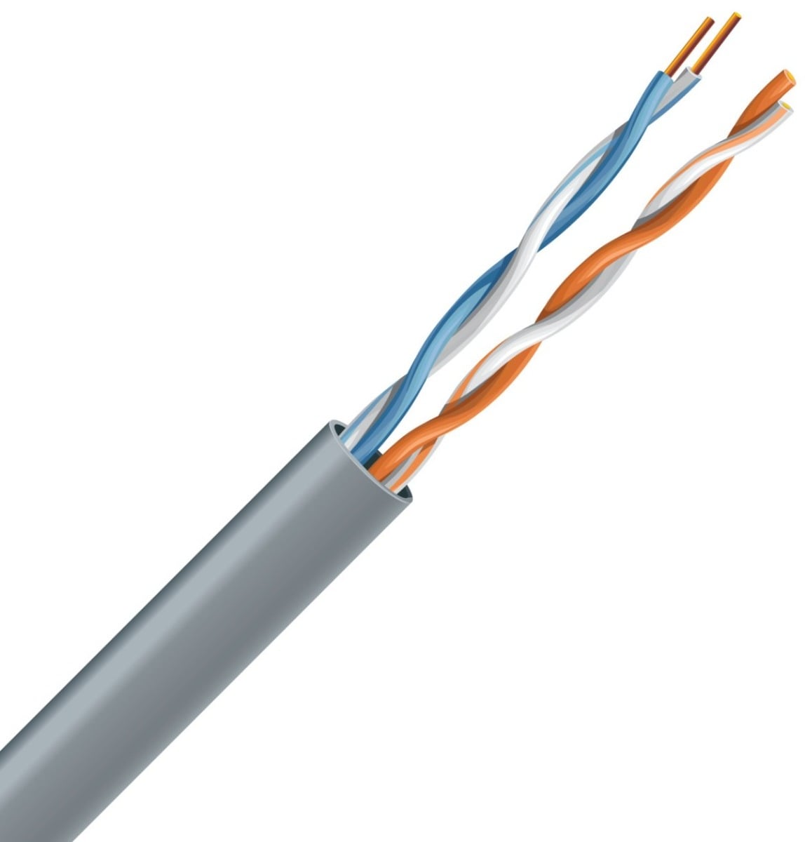Cablu Rețea Cat.5e U/UTP Safer, 100MHz, 100Mbps