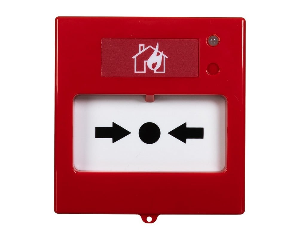 Buton Wireless Incendiu Teknim - Resetabil, 868MHz