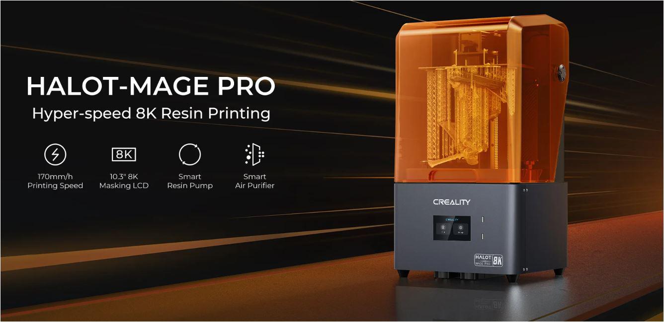 Imprimanta 3D Creality Halot-MAGE PRO 8K SLA Profesională - imagine 1