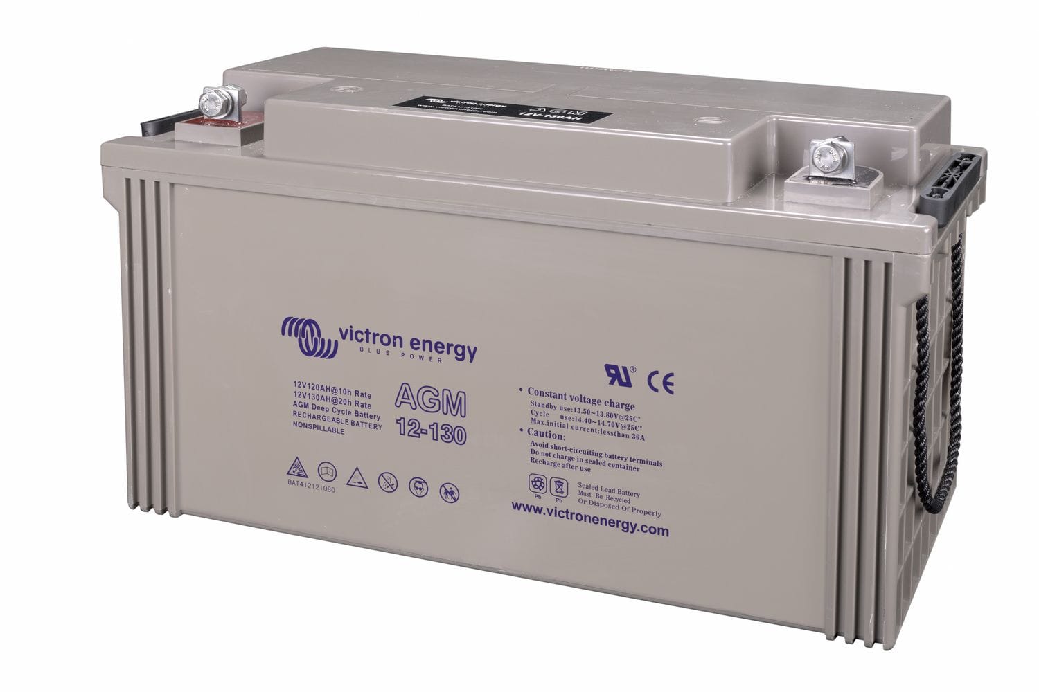 Acumulator Victron Energy GEL 12V 130Ah Deep Cycle Premium - imagine 11
