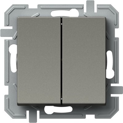 Intrerupator Dublu LOGIQ Titan, 10A, TEM