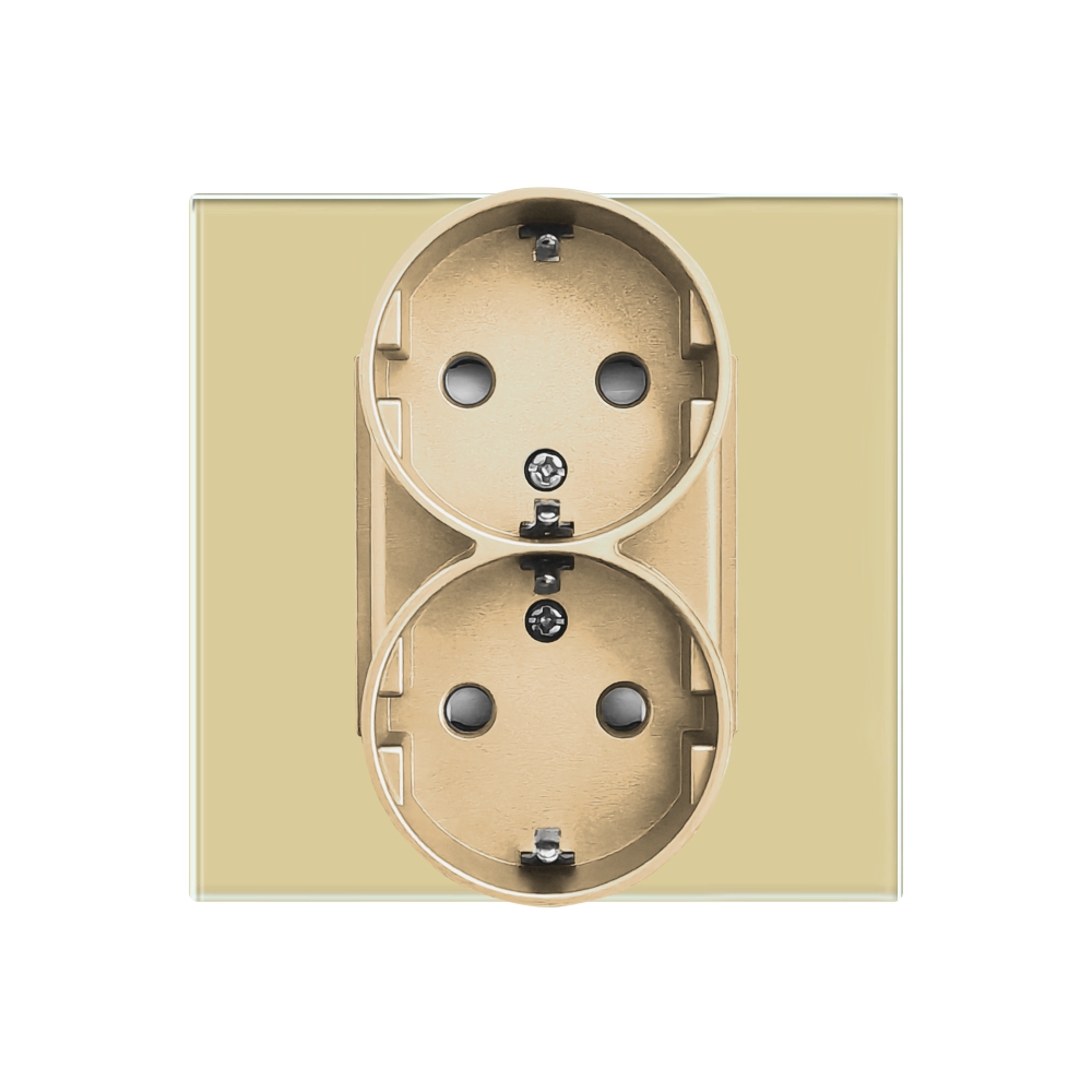 Priza Dubla LUXION Sticla | Siguranta & Design Modern - imagine 10