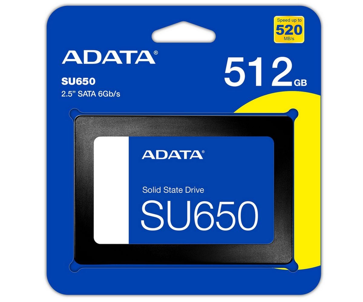 SSD ADATA 512GB 2.5" Viteză Ultra-Rapidă