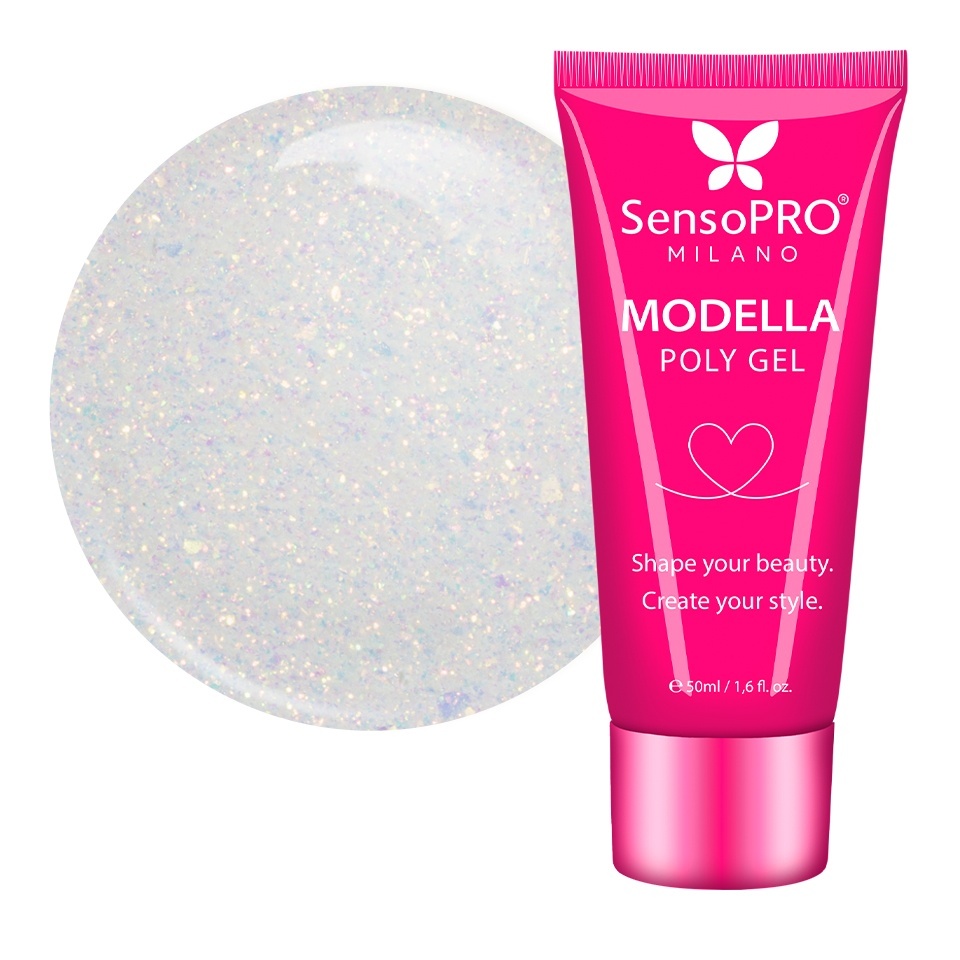 Polygel MODELLA SensoPRO Milano - Fairy Dust, 50ml