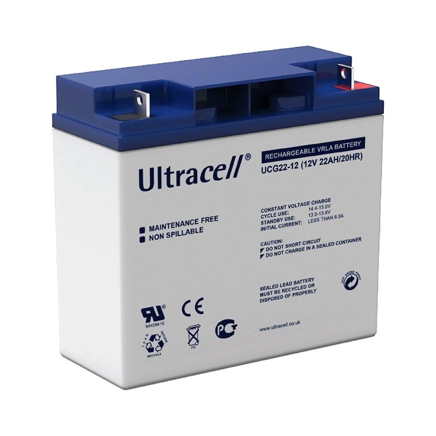 Acumulator Ultracell 12V 22Ah - Lungă Durată de Viață