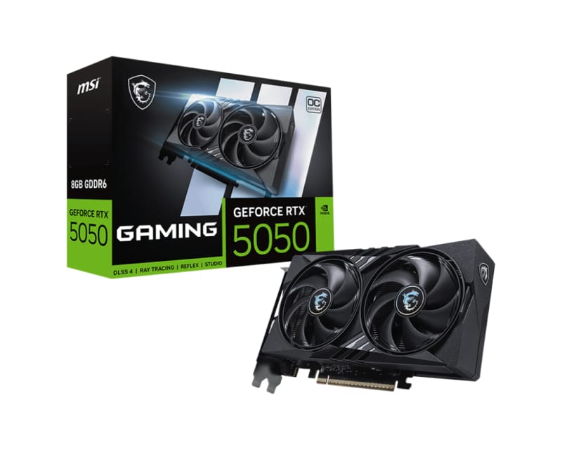 Placă Video MSI GeForce RTX 5050 8GB GDDR6 Gaming OC - imagine 2