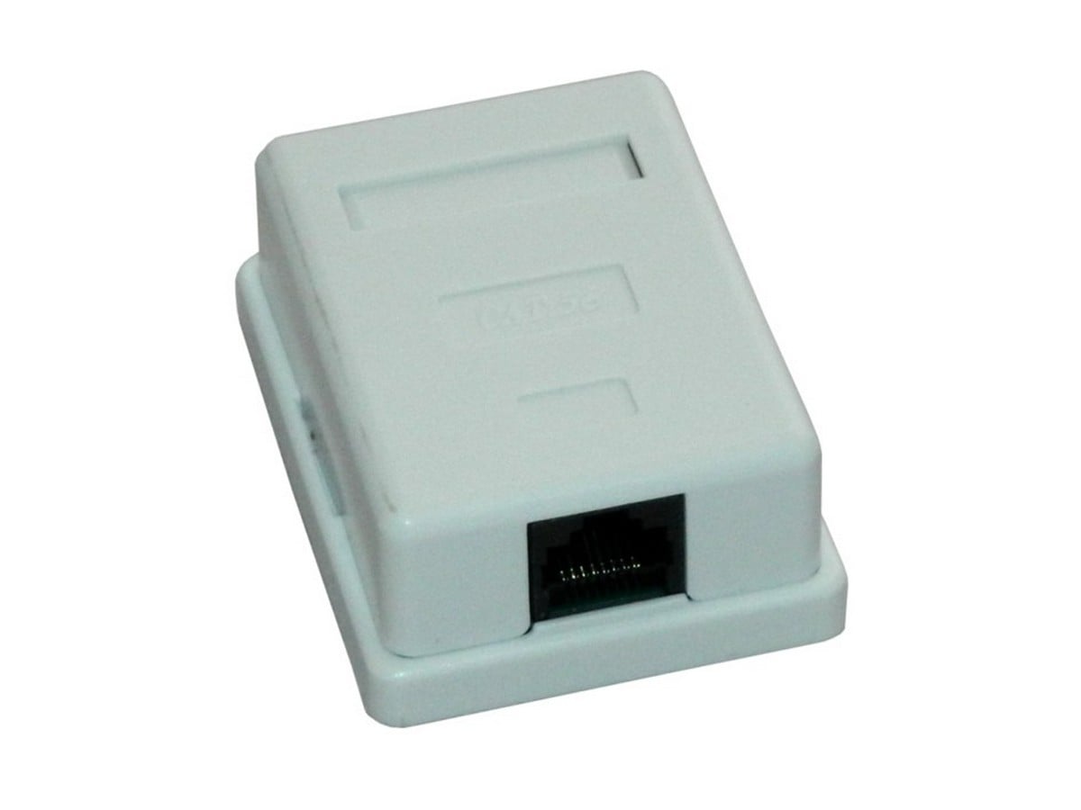 Priza UTP Cat 5e Emtex 1Gbps - Instalare Rapidă