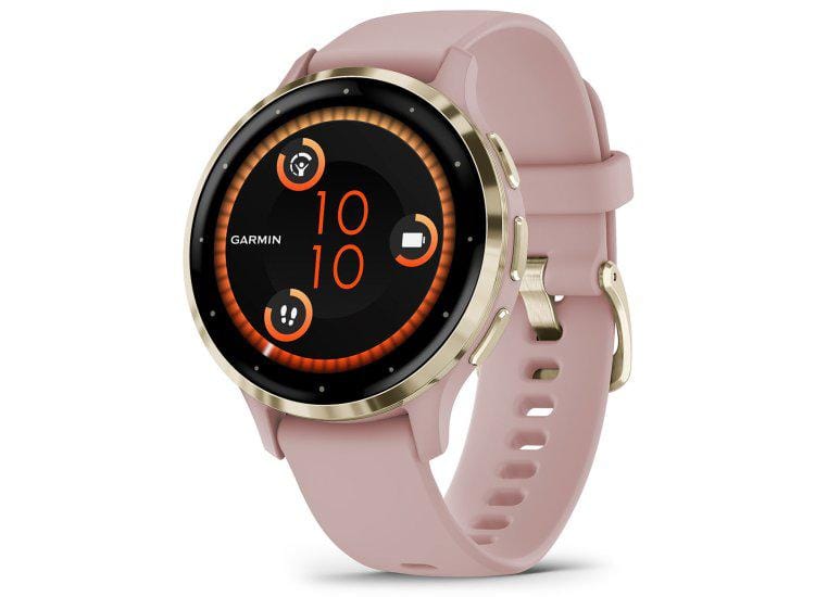 Ceas Smartwatch Garmin Venu 3S Pink Dawn | Display AMOLED - imagine 3