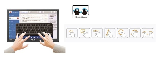 Monitor Tactil ASUS VT229H 21.5" Full HD IPS | 10 Puncte Touch - imagine 5