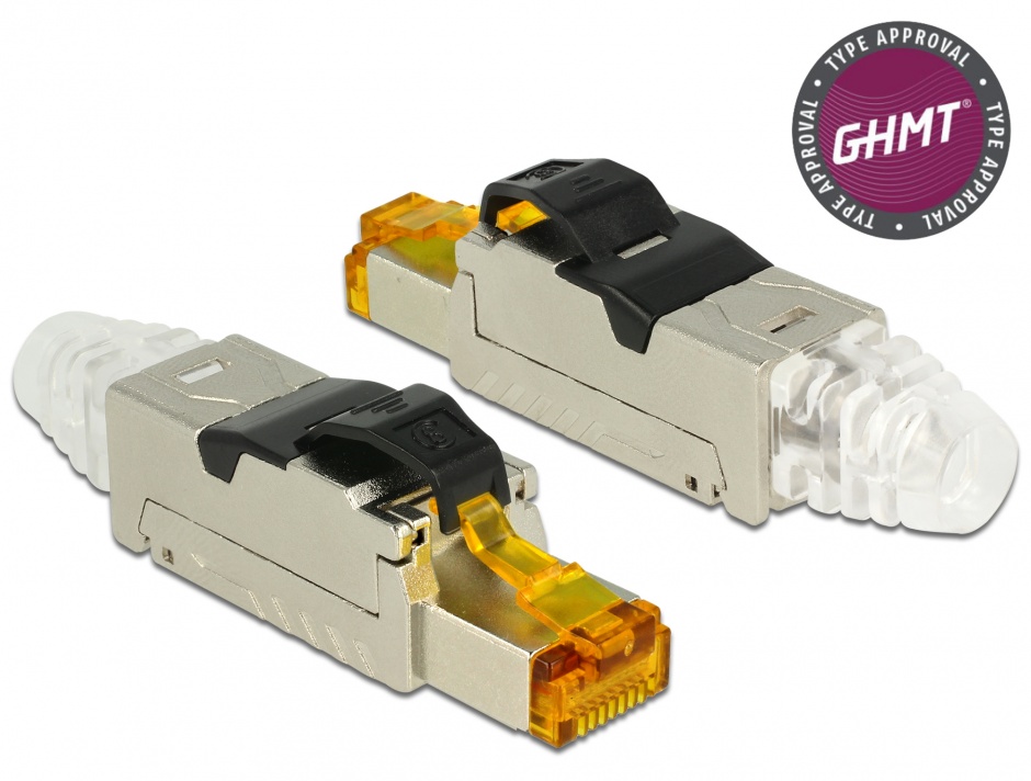 Conector RJ45 Cat.8 Delock, Metal