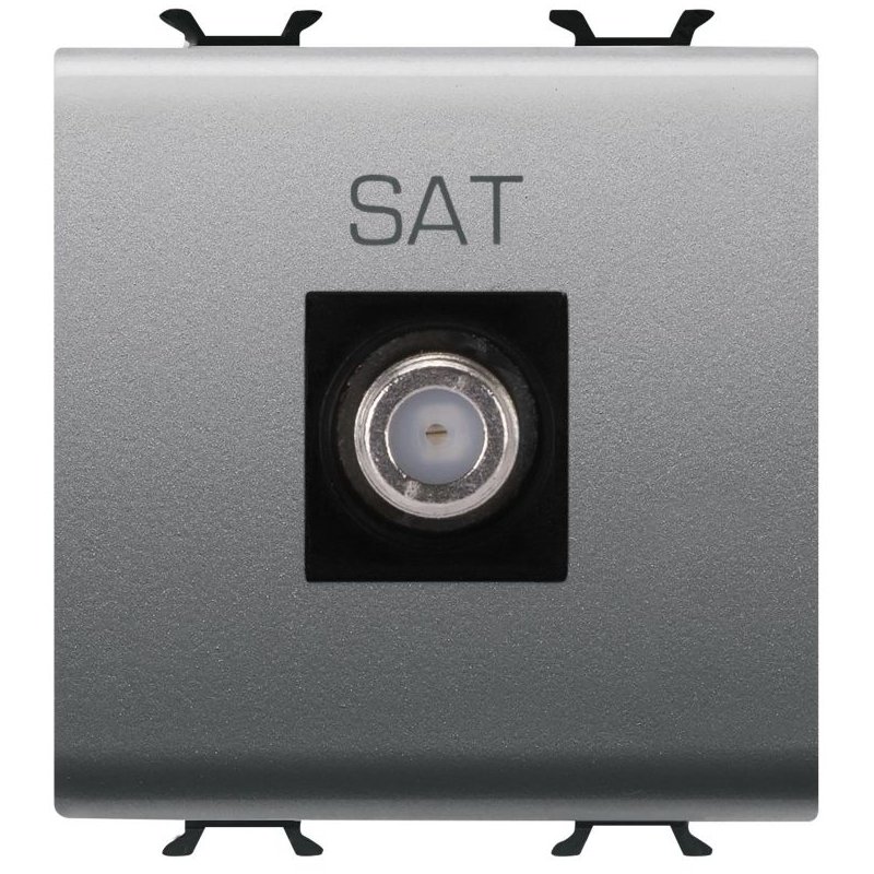 Priza TV/SAT Gewiss Chorus 2 Module Titan