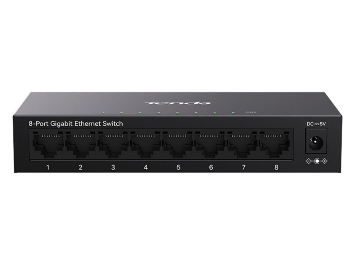 Switch Tenda TEG1008M, 8 Porturi Gigabit, Carcasă Metalică