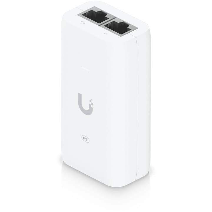 Injector PoE Ubiquiti U-POE-AF 15W Gigabit - Alimentare Simplă - imagine 2