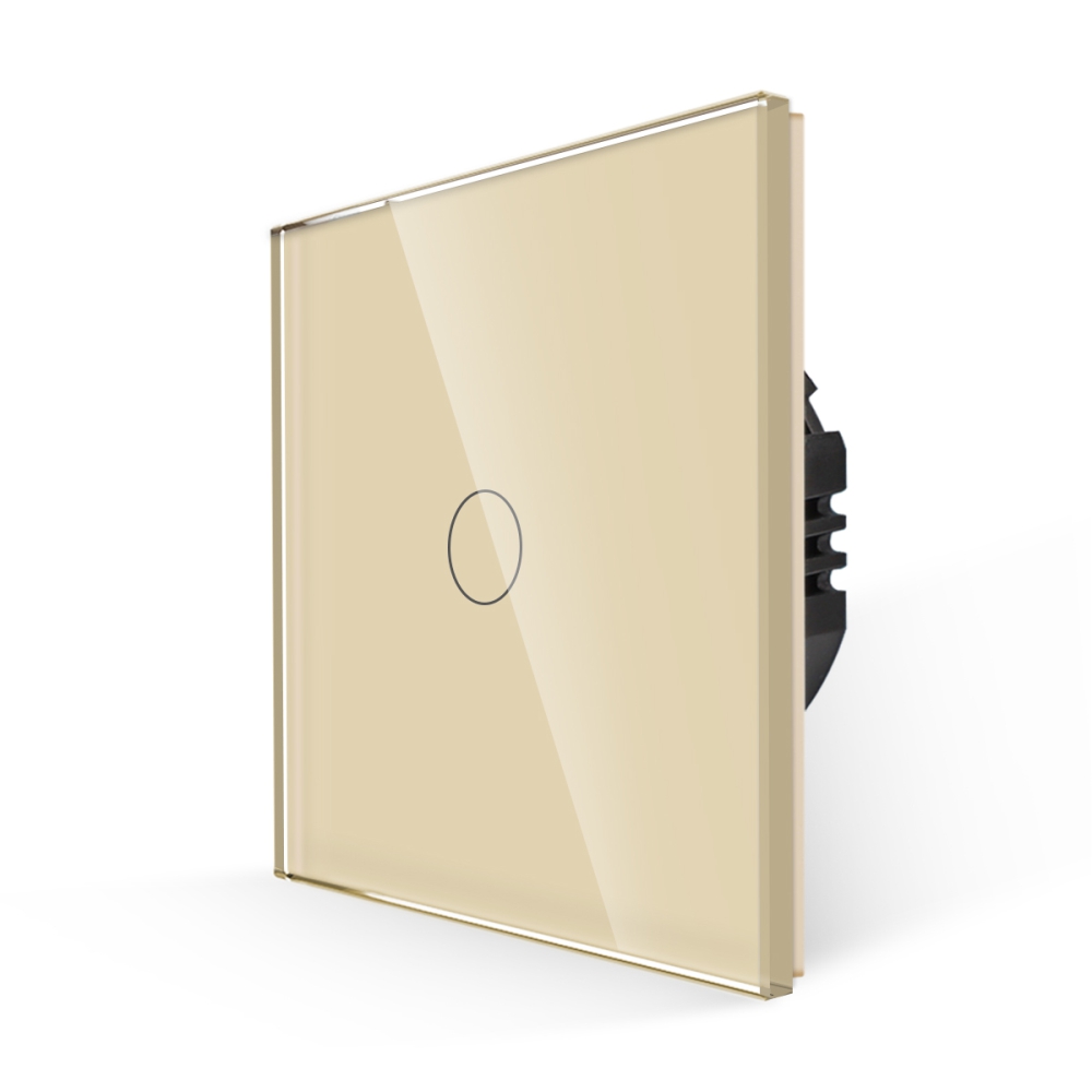 Întrerupător Touch Sticlă LUXION, 500W, Albastru - imagine 17