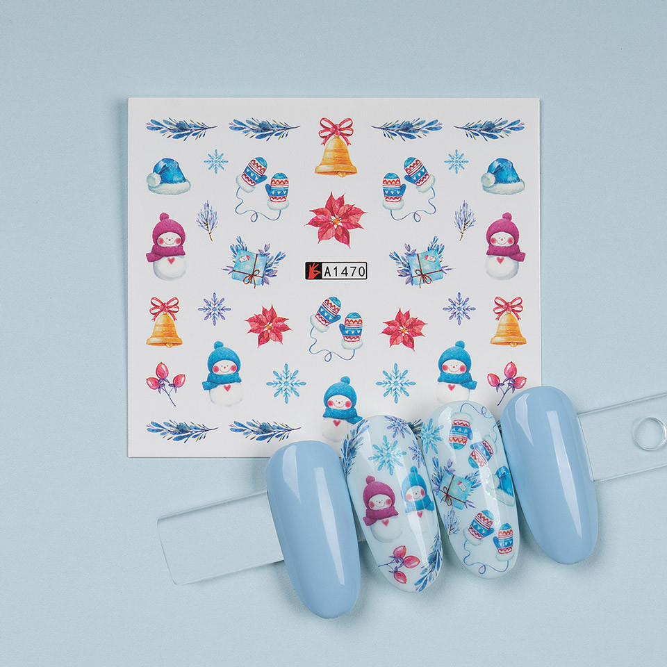 Tatuaj Unghii LUXORISE Winter Box, Model A1470