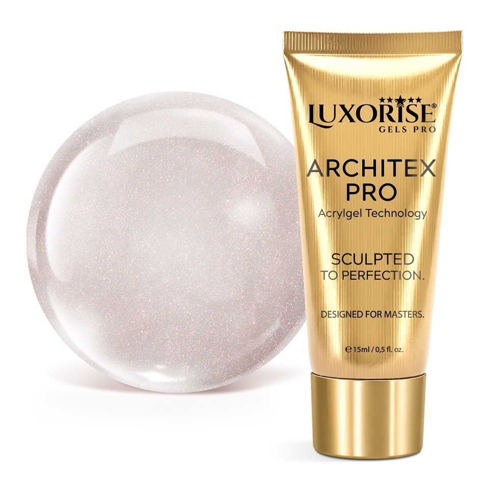 Polygel LUXORISE ARCHITEX PRO - Divine Sheen Collection, Soft Prosecco, 15ml