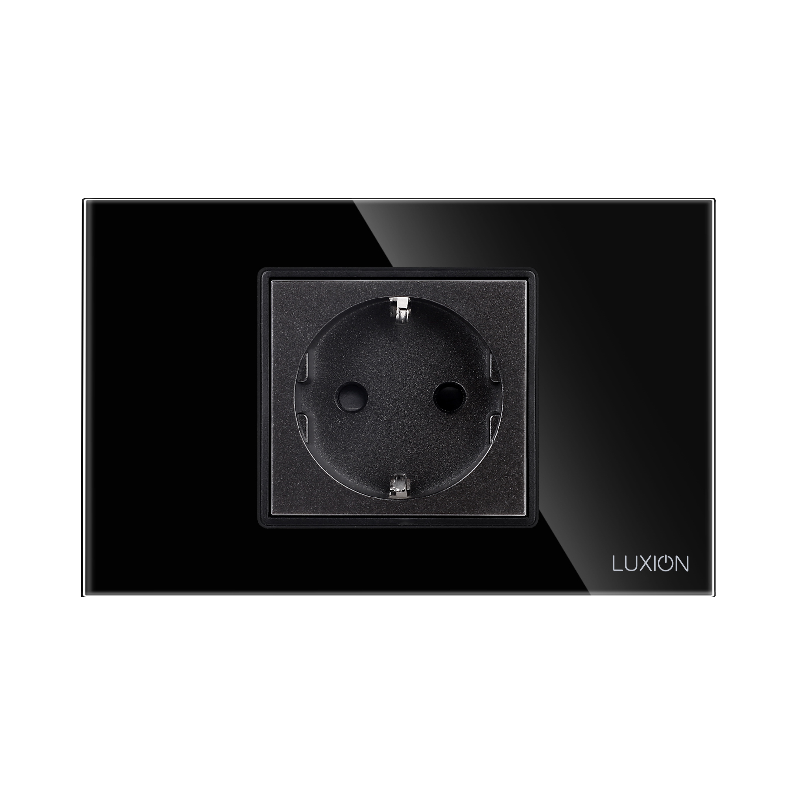 Priza Simplă LUXION cu Ramă din Sticlă, IP44, 117x75x34 mm - imagine 6