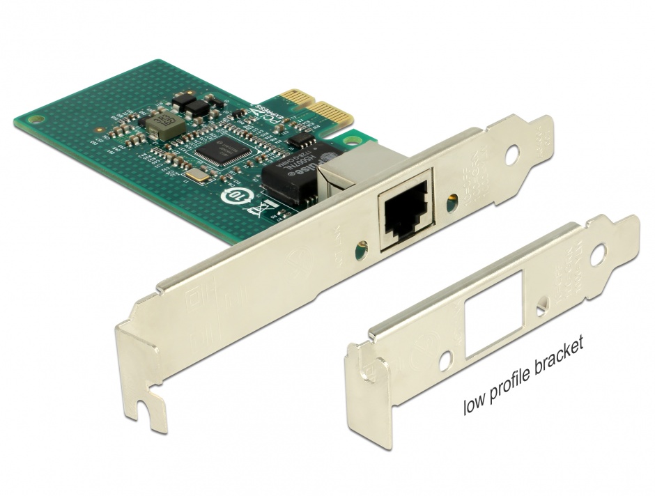 Placă Rețea Delock 1GbE Intel i210 PCI Express
