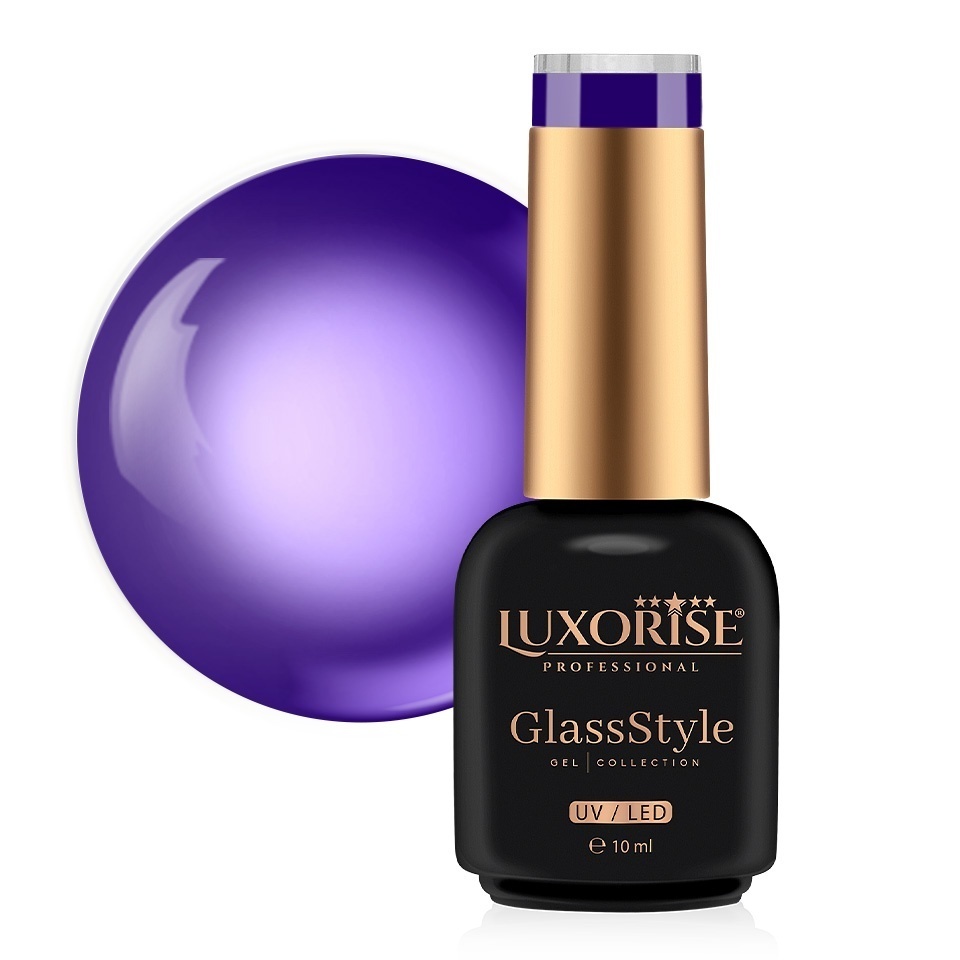 Oja Semipermanenta LUXORISE GlassStyle Indigo Spell 10ml