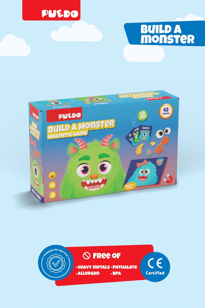 Joc Magnetic Creează un Monstru | Creativitate și Distracție