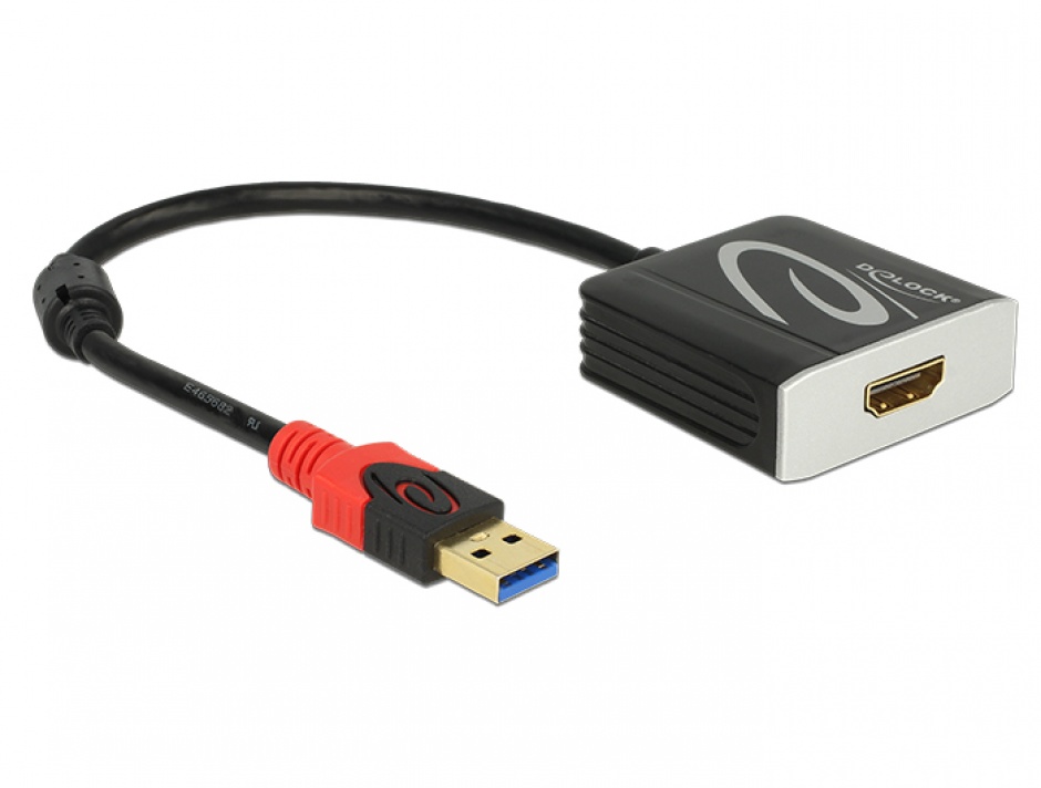 Adaptor USB 3.0 la HDMI Delock, Video Audio