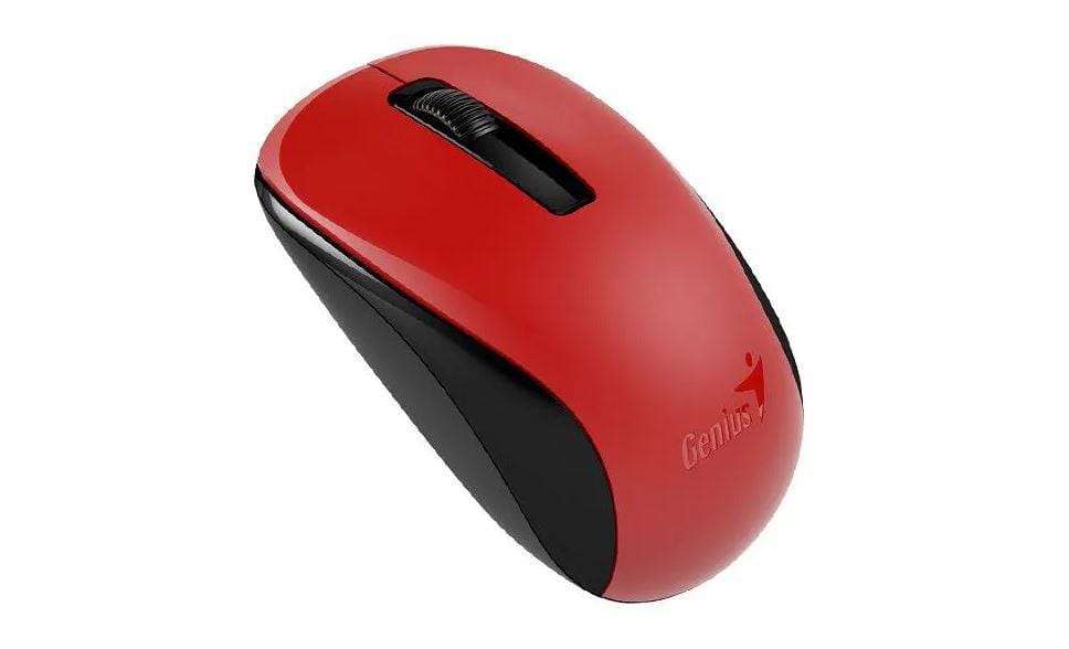 Mouse Wireless Genius NX-7005 2.4GHz 1200 DPI Roșu - imagine 2