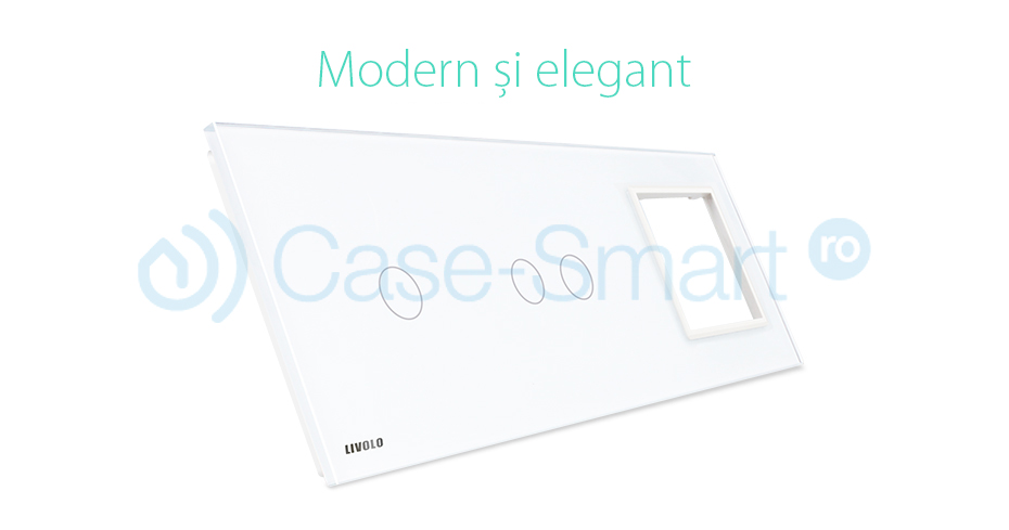 Panou Sticlă Livolo Touch, Personalizabil - imagine 4