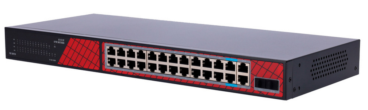 Safer Switch PoE+ 28 Porturi 300W