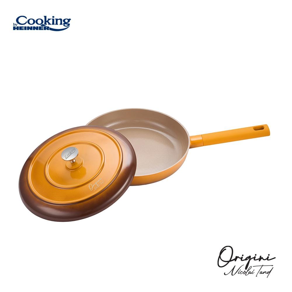 Tigaie Heinner Aluminiu Turnat 26cm cu Capac - Origni Nicolai - imagine 13